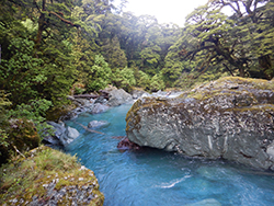 Stunning glacial river